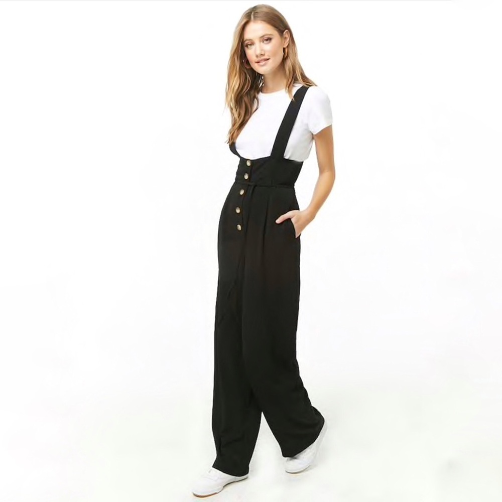 Pinafore jumpsuit